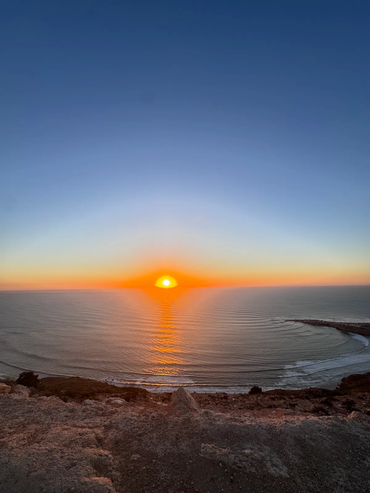 The point · last light